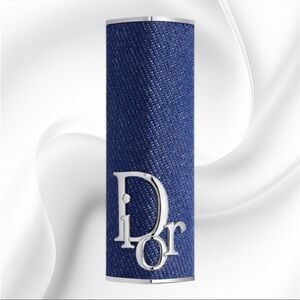 Dior Lipstick Case in Textured Blue